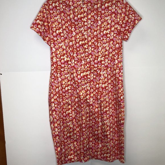 Eshakti shift shirt dress boat neck pin-up retro - Picture 8 of 8